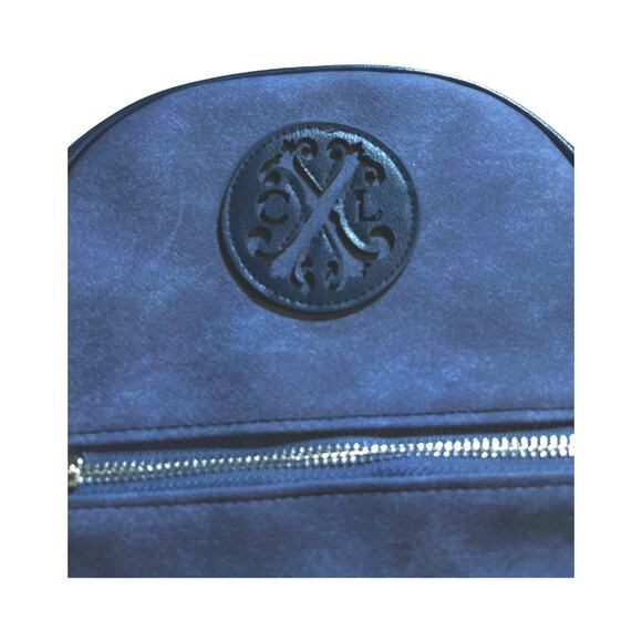 Christian Lacroix Marley Indigo Denim Backpack - Picture 2 of 9